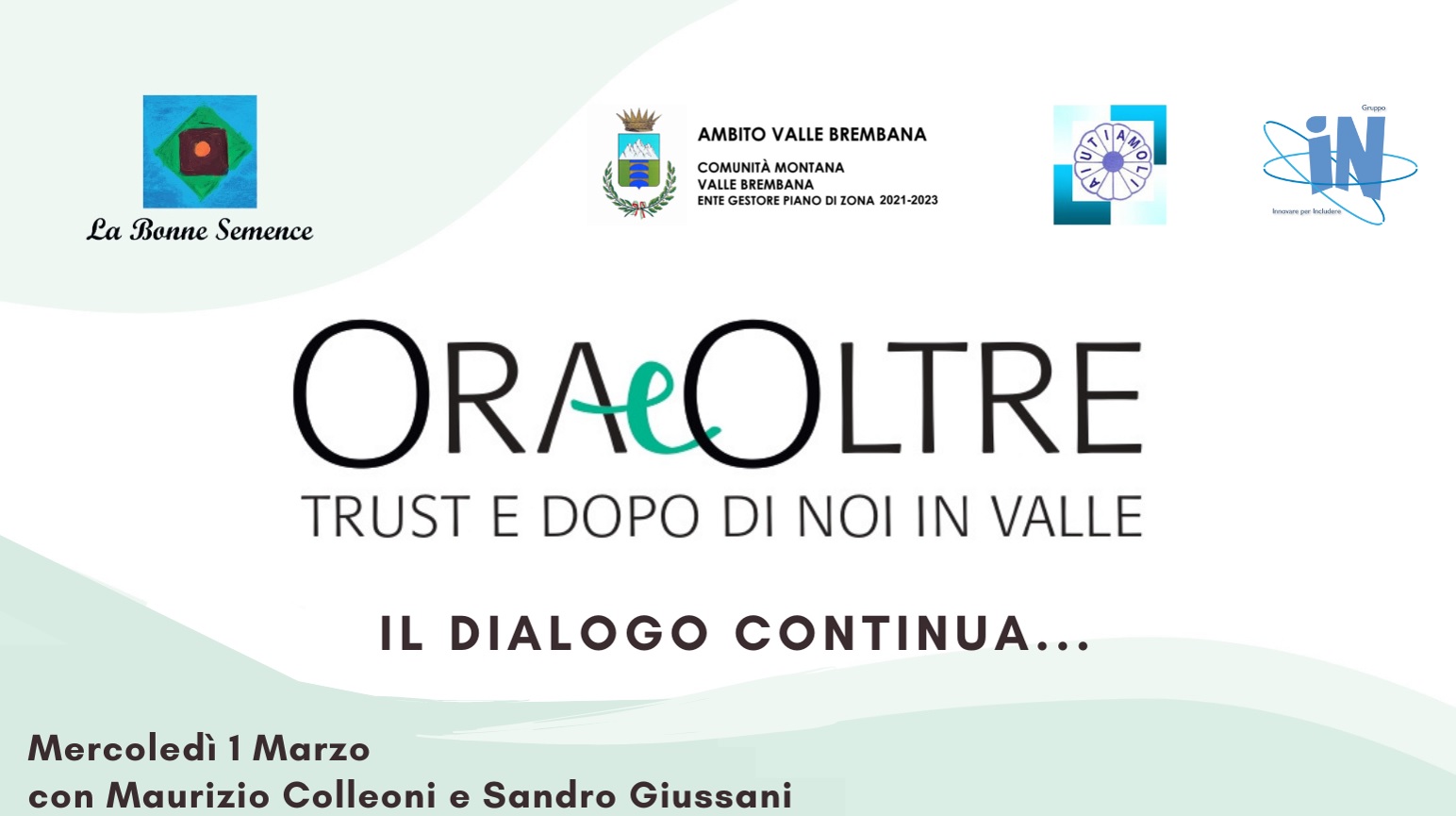 TRUST E DOPO DI NOI IN VALLE