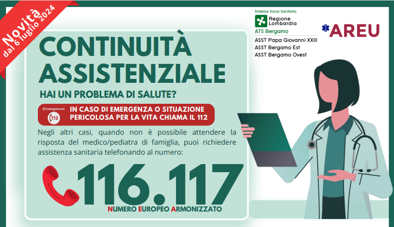 Numero Europeo Armonizzato 116.117